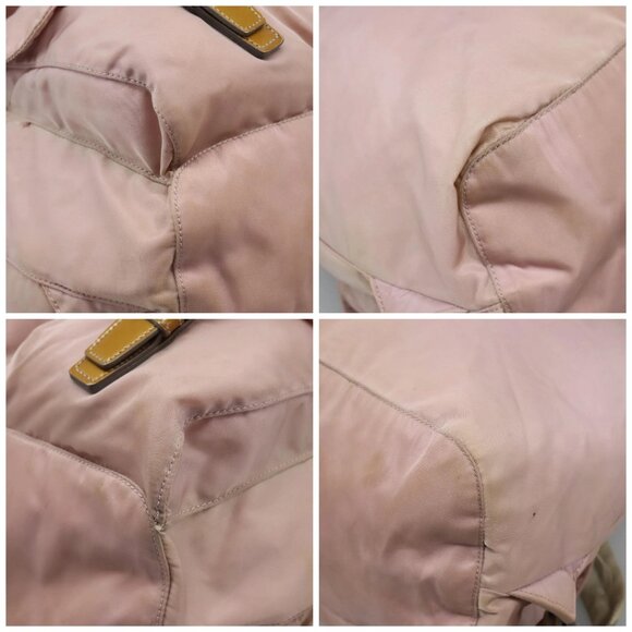 PRADA Backpack Nylon Pink Silver Auth - Picture 16 of 16